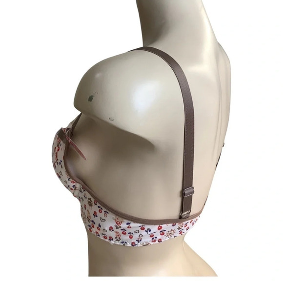 Massam Floral Padded Underwire Bra Made in Brazil New with Tags - Picture 3 of 8